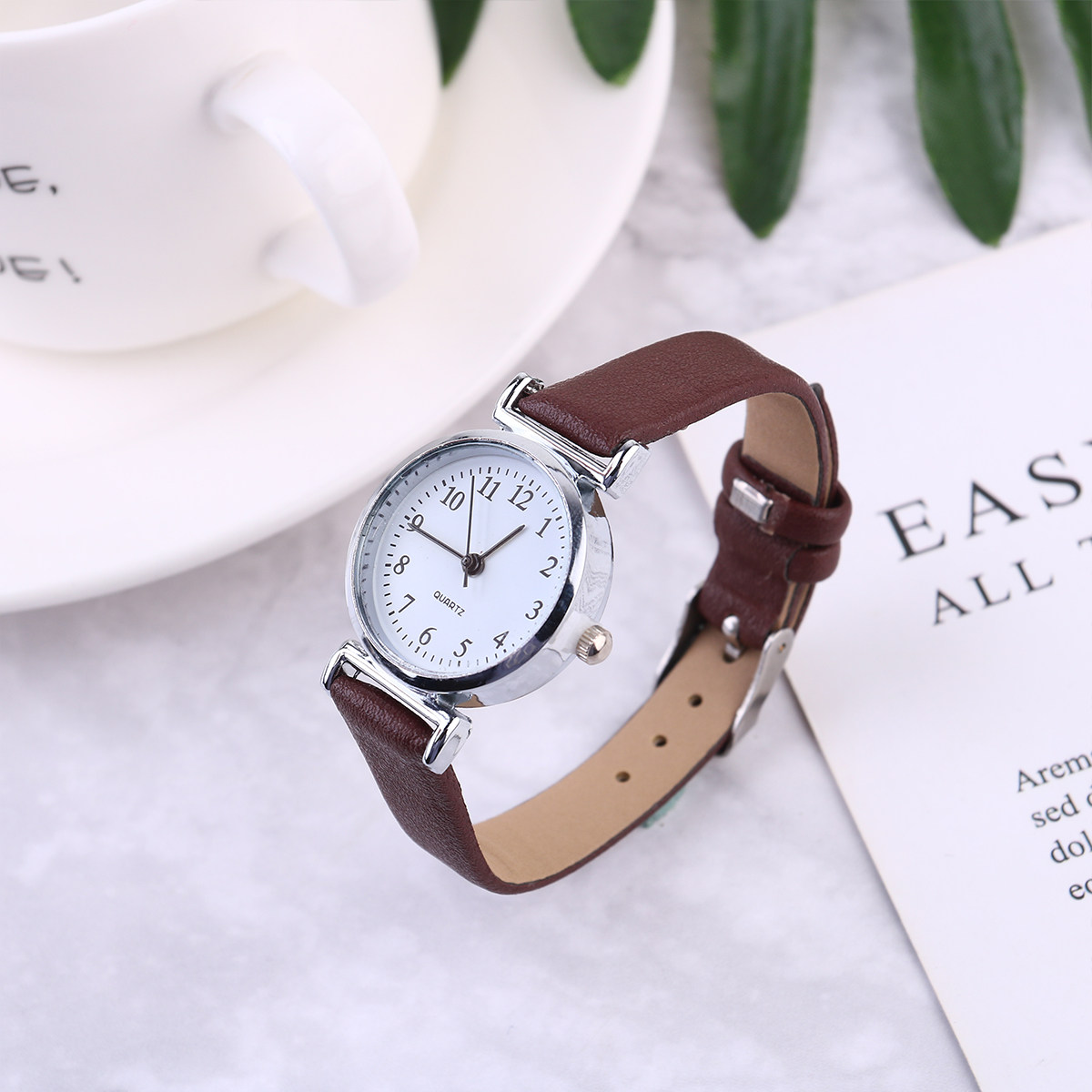 Luxury Watch Gold And Black - 2Pcs Quartz Watch for Students Fashion