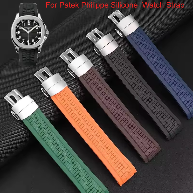 Luxury Watch Patek Philippe - High Quality Soft Rubber Watch Band