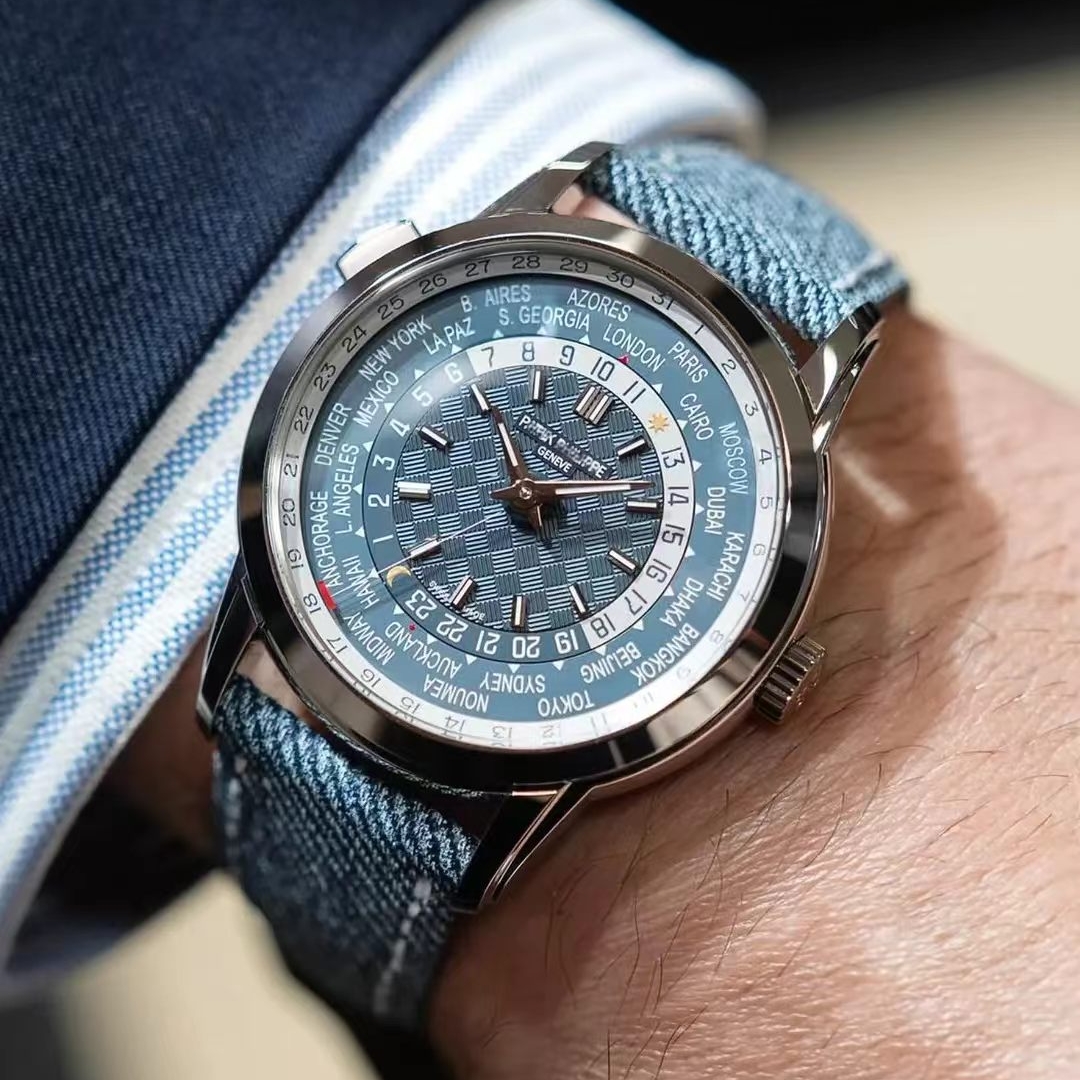 Luxury Watch Patek Philippe - 19/20/21mm Hand-made High Quality Denim Watch