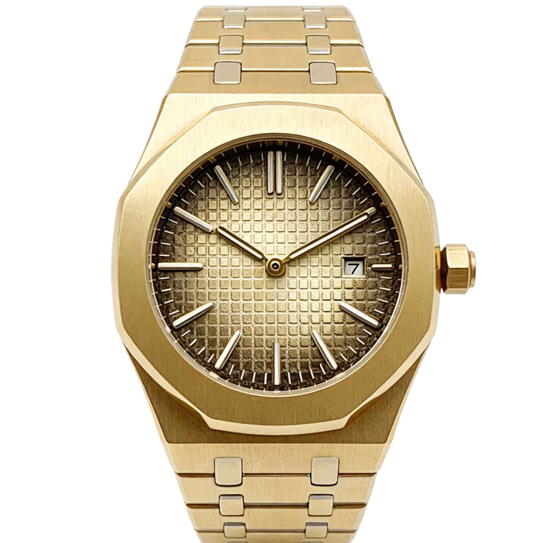 Luxury Watch Mockup - 42mm Streamlined Modern Mens Luxury Watches