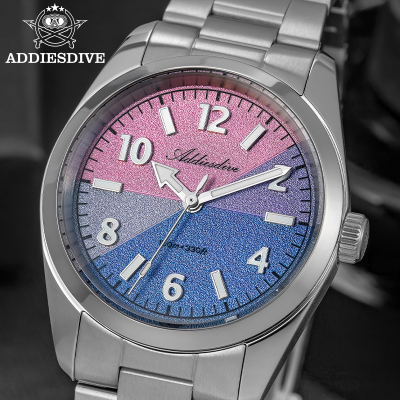 Luxury Watch Time - ADDIESDIVE Sapphire Glass Watch for Woman