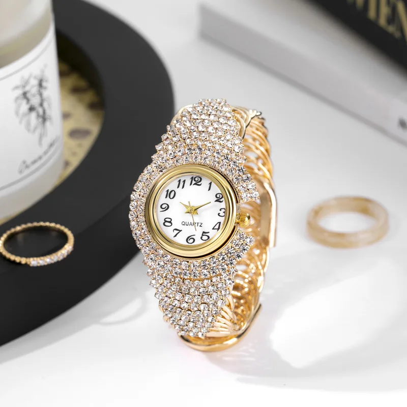 Luxury Watch Brand For Women - Women Watches Diamond Gold Watch Ladies