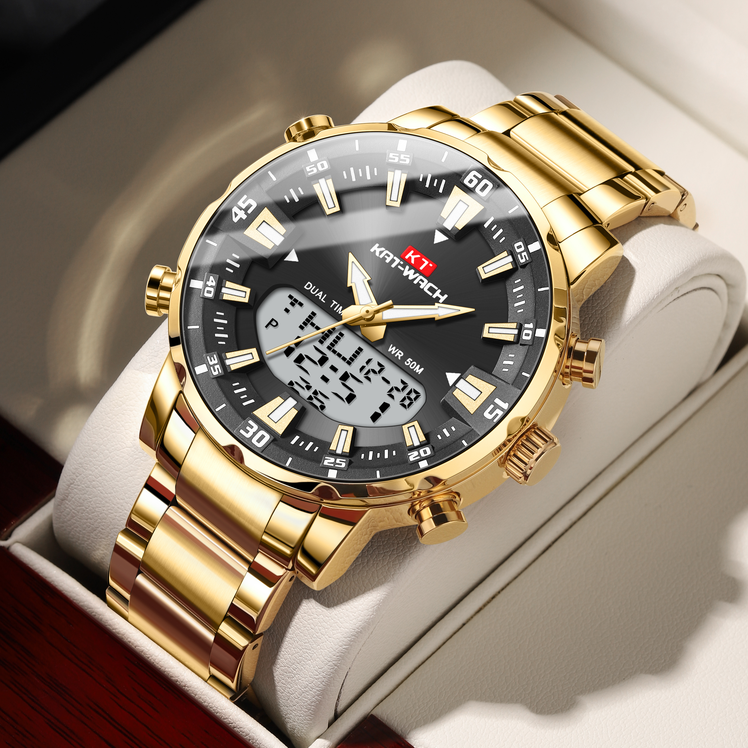 Luxury Watch Time - KAT-WACH Luxury Men's Quartz Digital Watch