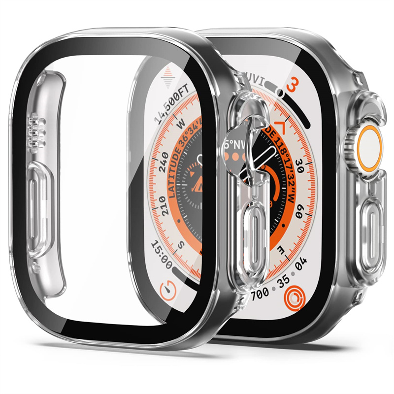 Glass+case For Apple Watch Ult - Luxury Watch Apple Bands บทวิจารณ์และราคา