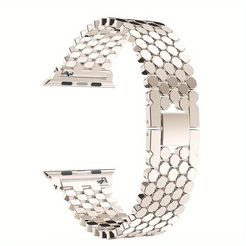 Stainless Steel Strap For Appl - Luxury Watch Apple Bands บทวิจารณ์และราคา