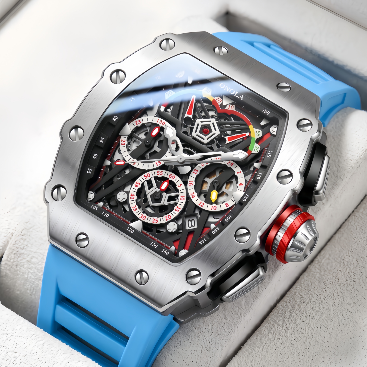 ONOLA 2021 Top Brand Watch Men - Luxury Watch Mockup บทวิจารณ์และราคา