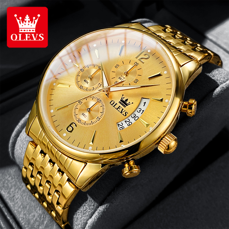 OLEVS luxury brand men's watch - Luxury Watch And Bracelet บทวิจารณ์และราคา