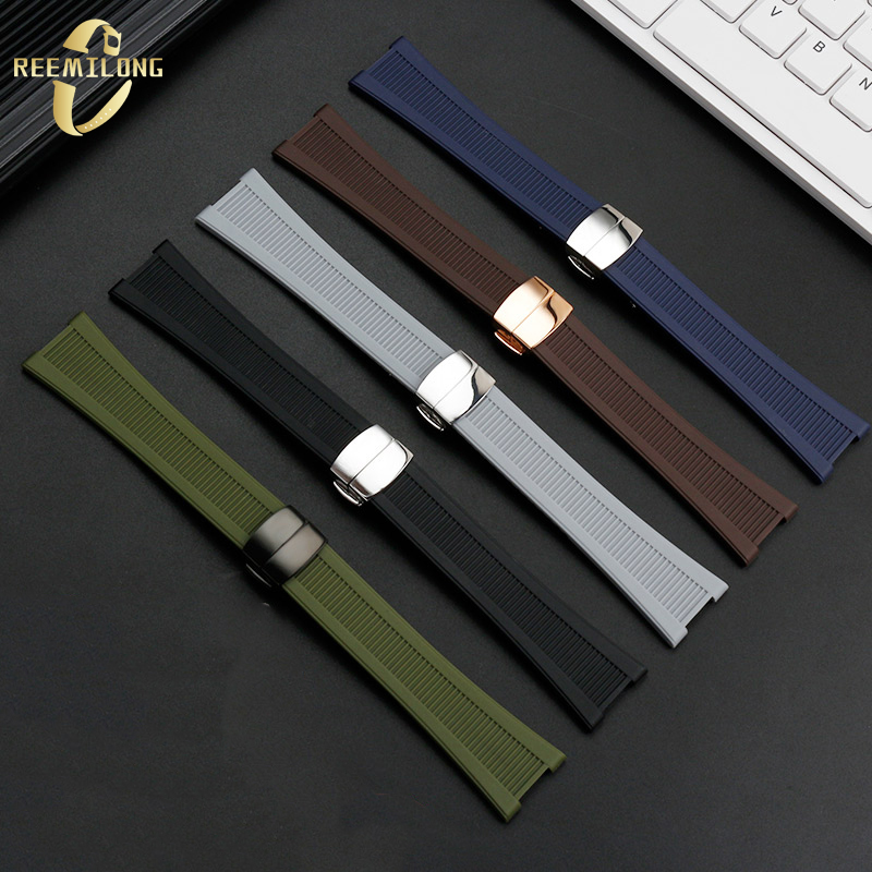 Silicone rubber watch strap 25 - Luxury Watch Patek Philippe บทวิจารณ์และราคา