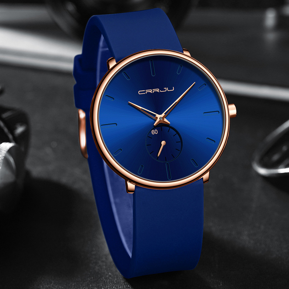 CRRJU New Business Mens Watche - Luxury Watch Mockup บทวิจารณ์และราคา