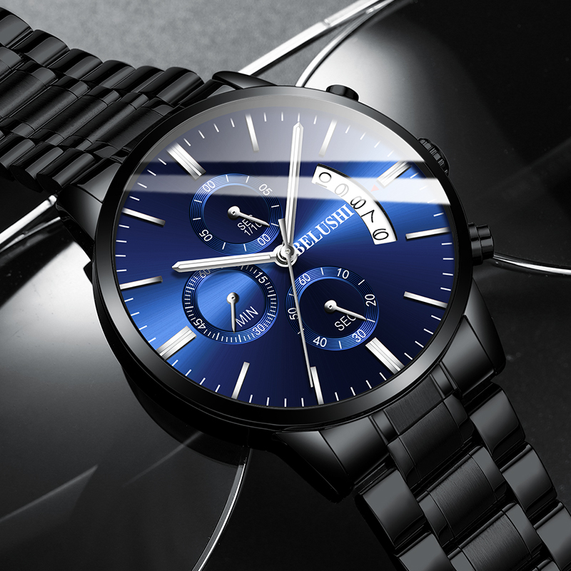 BELUSHI Fashion Men's Quartz W - Luxury Watch Time บทวิจารณ์และราคา