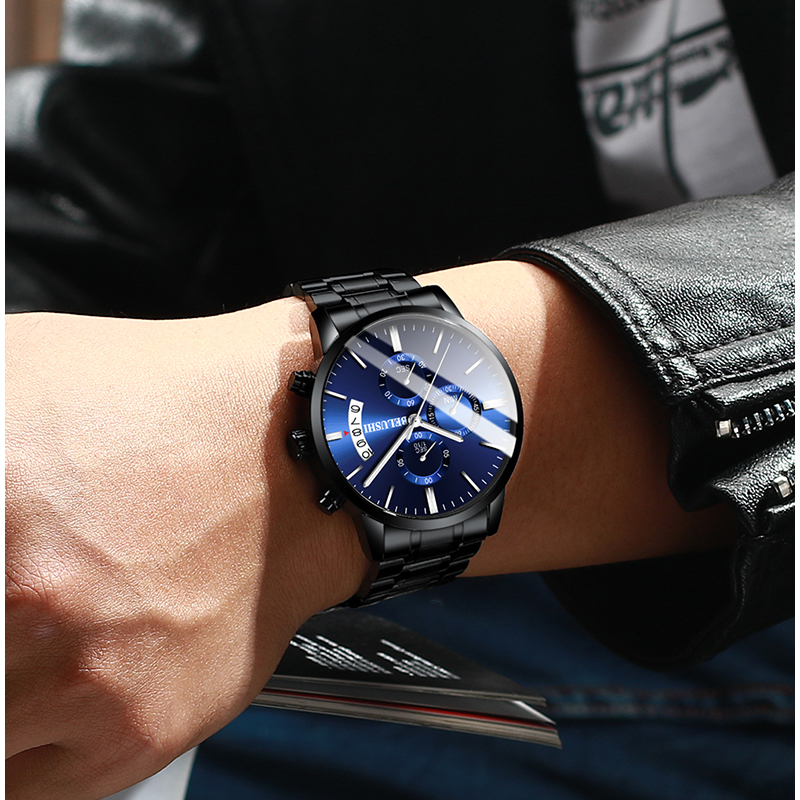 BELUSHI Fashion Men's Quartz W - Luxury Watch Time บทวิจารณ์และราคา