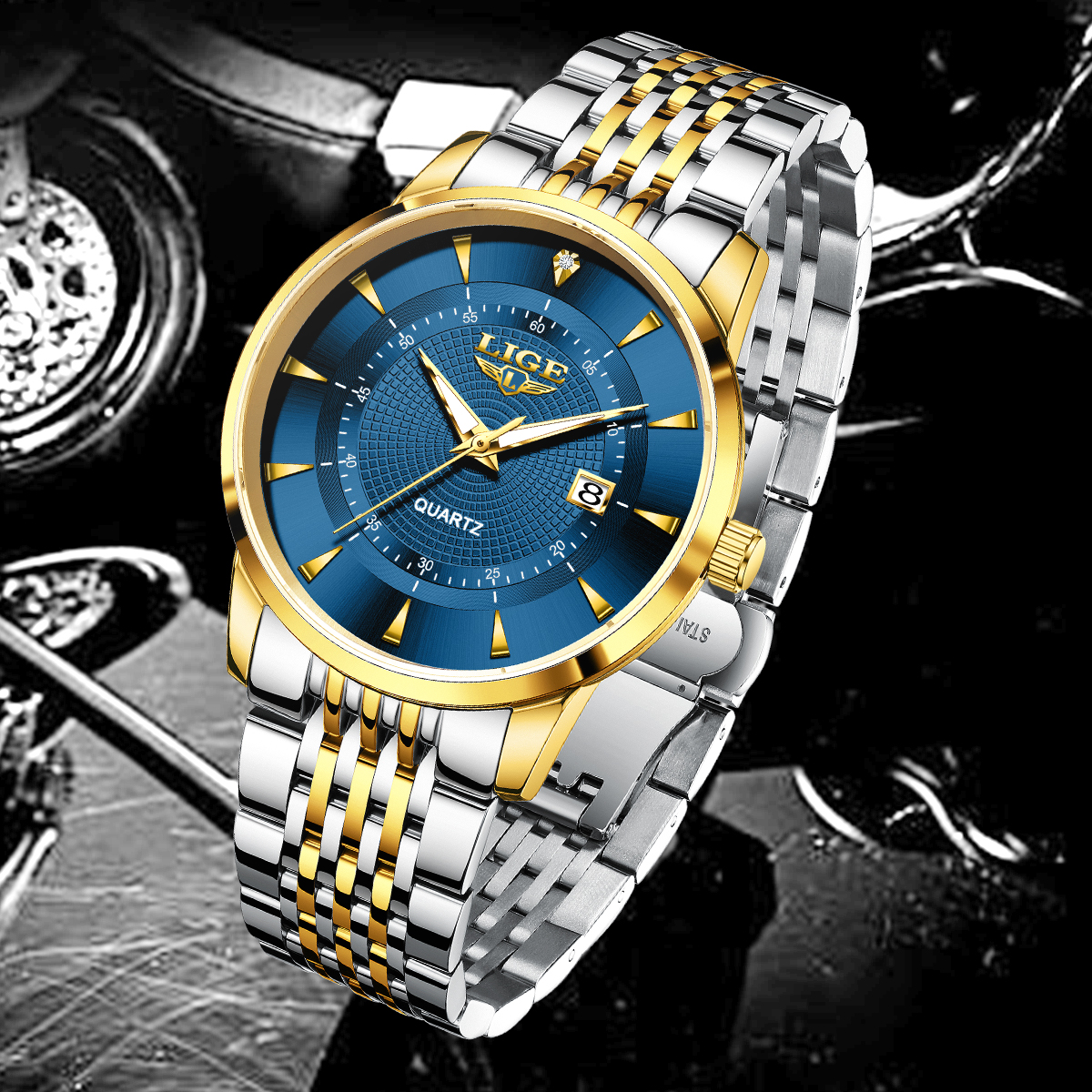 LIGE New 2026 Luxury Man Watch - Luxury Watch And Bracelet บทวิจารณ์และราคา