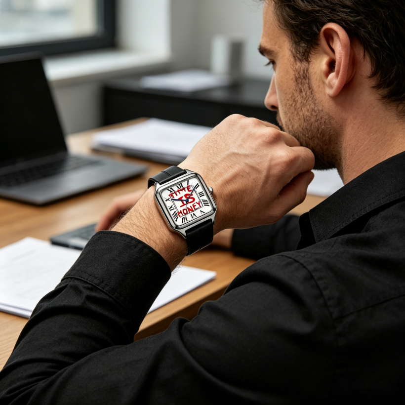 FUCK9.5 Square Fashionable Ele - Luxury Watch With Rubber Strap บทวิจารณ์และราคา