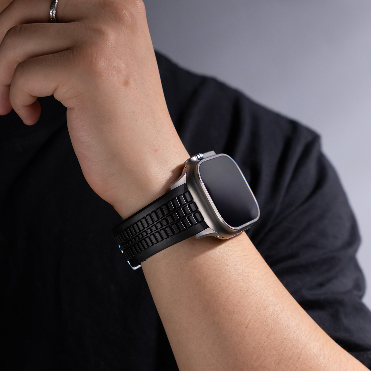 Sports Silicone Band for Apple - Luxury Watch Apple Bands บทวิจารณ์และราคา