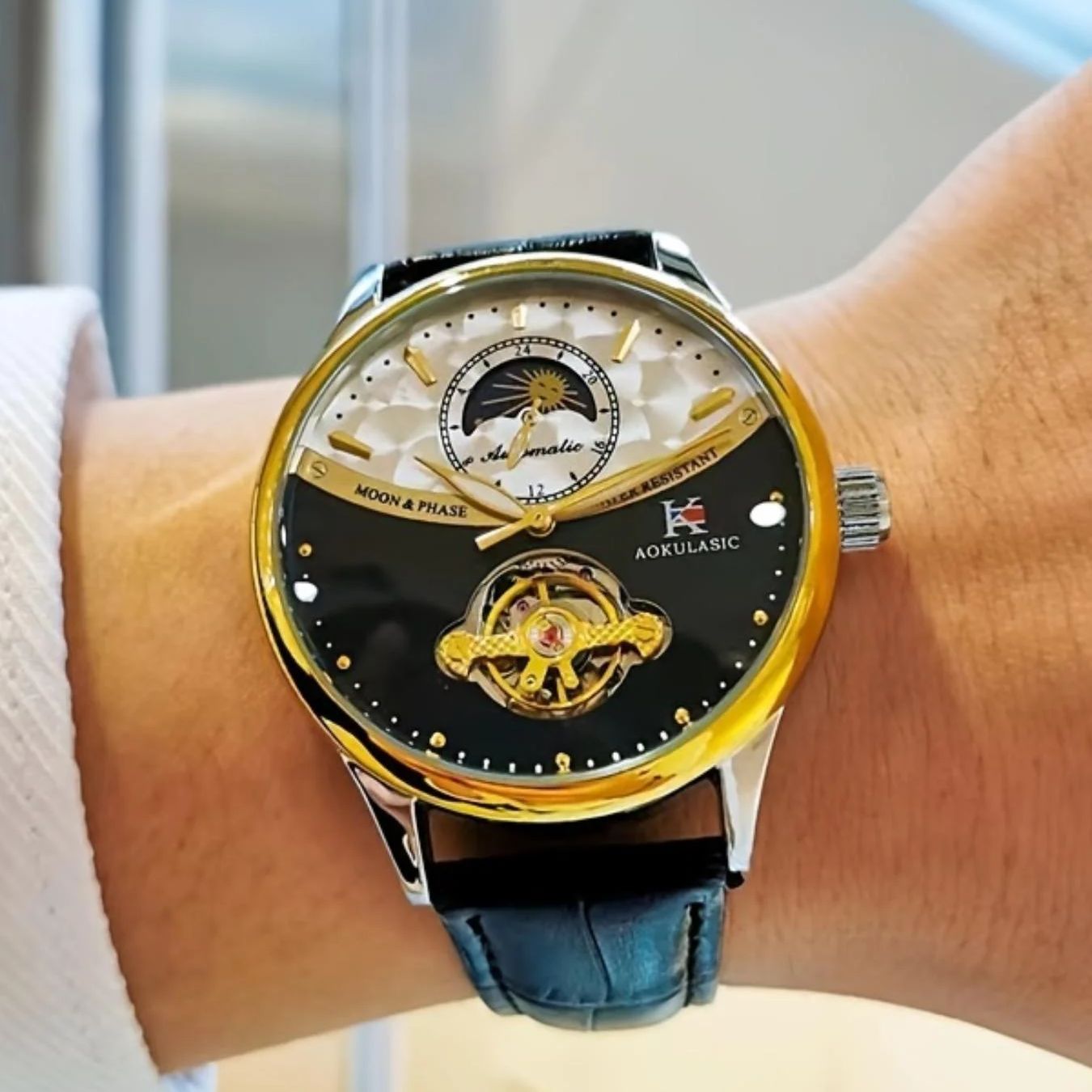 Luxurious Men's Automatic Mech - Luxury Watch It บทวิจารณ์และราคา