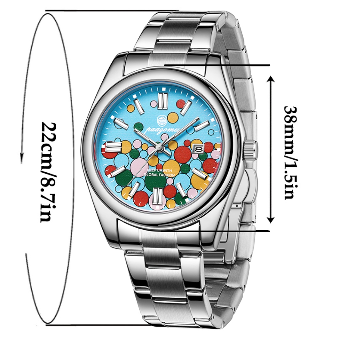 2026 PAAZOMU Fashion Men Stain - Luxury Watch Nice บทวิจารณ์และราคา