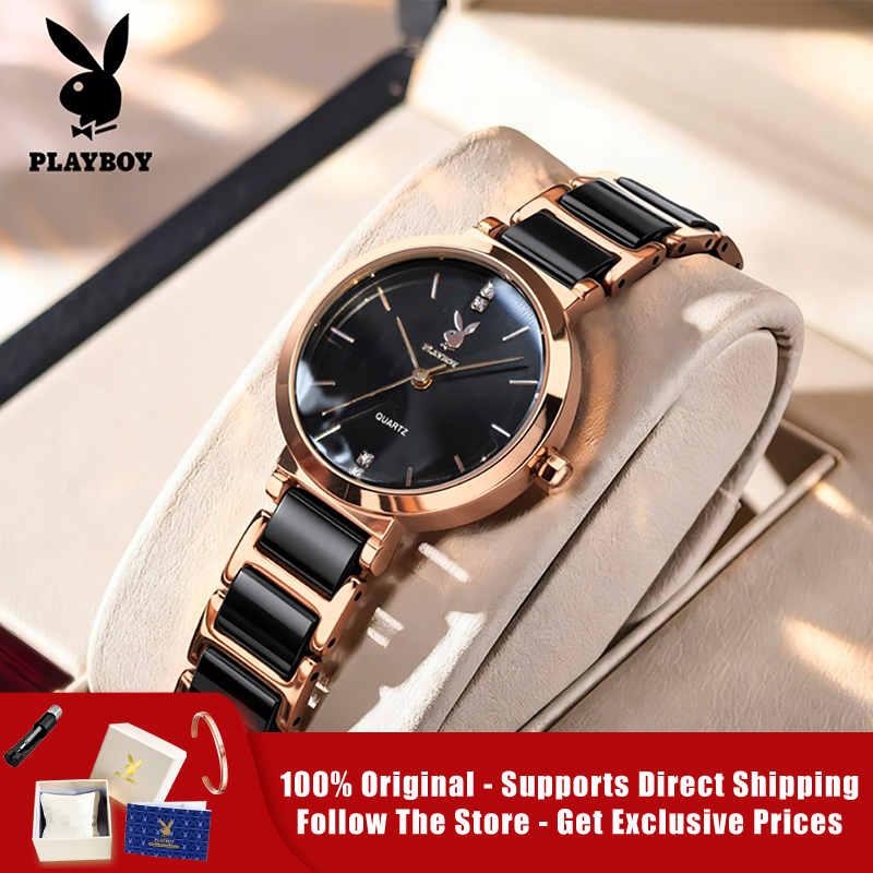 PLAYBOY 3128 Brand original au - Luxury Watch Brand For Women บทวิจารณ์และราคา