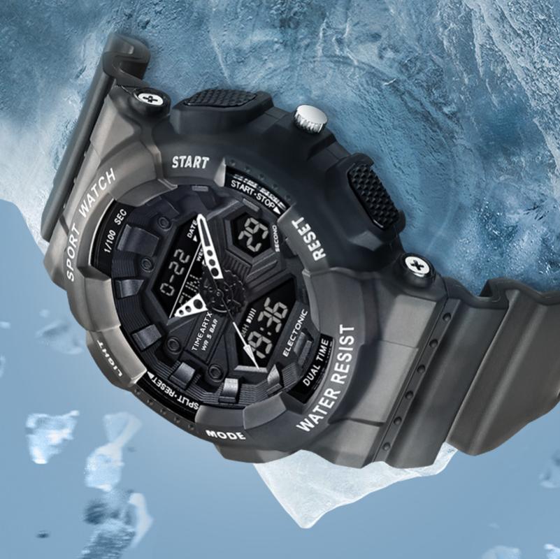 TIMEARTX Men's Watch Luxury Mu - Luxury Watch With Rubber Strap บทวิจารณ์และราคา