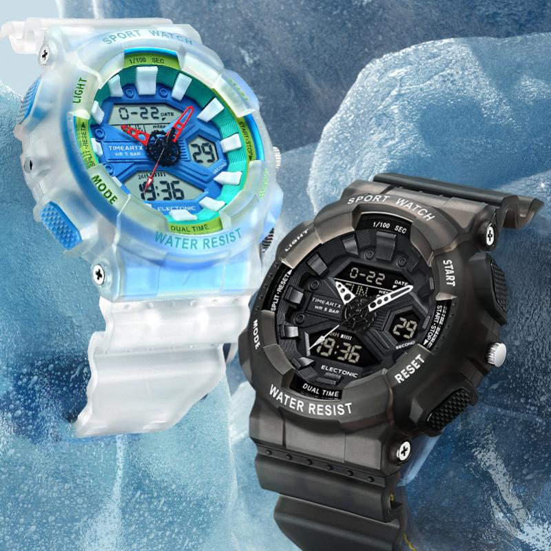 TIMEARTX Men's Watch Luxury Mu - Luxury Watch With Rubber Strap บทวิจารณ์และราคา
