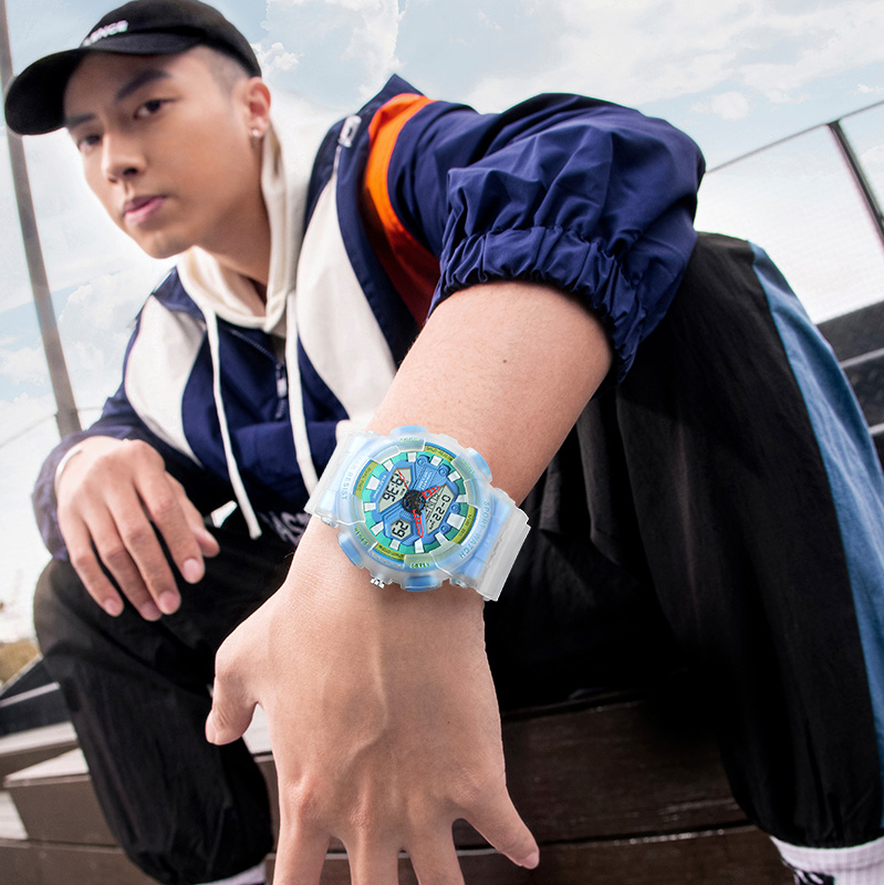TIMEARTX Men's Watch Luxury Mu - Luxury Watch With Rubber Strap บทวิจารณ์และราคา