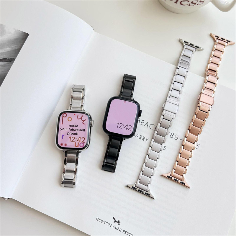 Slim Metal Band For Apple Watc - Luxury Watch Apple Bands บทวิจารณ์และราคา
