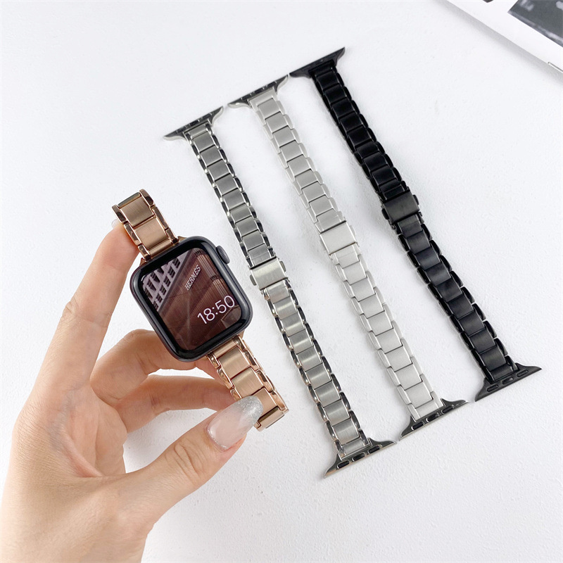 Slim Metal Band For Apple Watc - Luxury Watch Apple Bands บทวิจารณ์และราคา