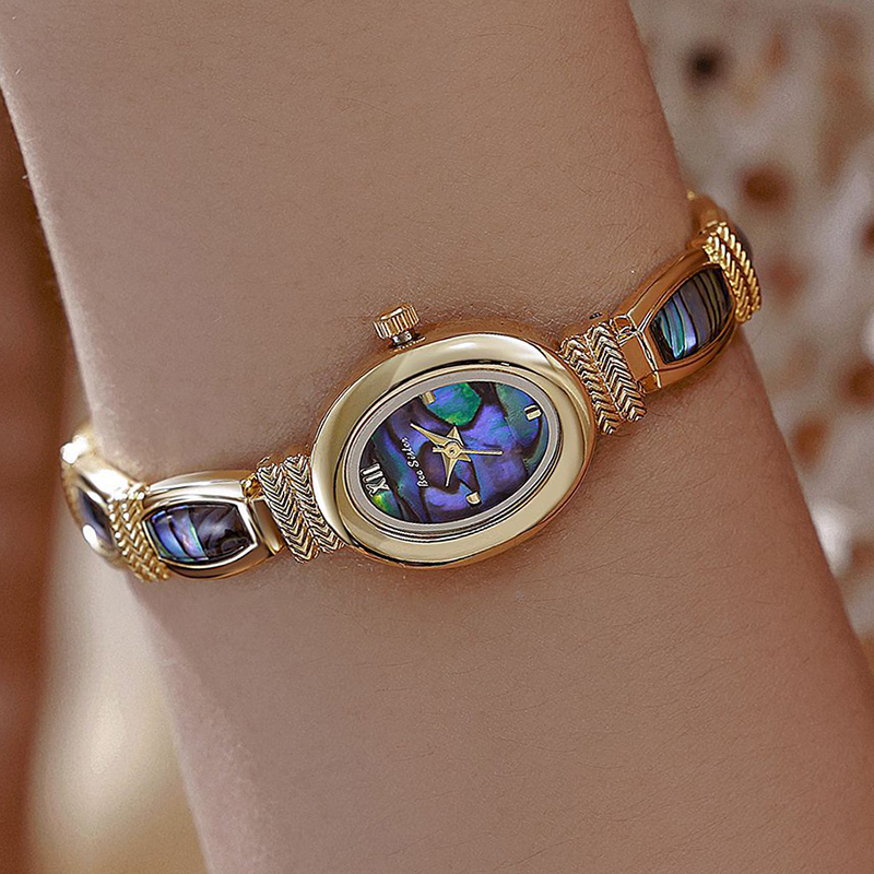 Oval Dial Women Bracelet Watch - Luxury Watch Brand For Women บทวิจารณ์และราคา