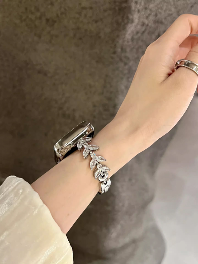 Luxury Diamond Strap For Apple - Luxury Watch Apple Bands บทวิจารณ์และราคา