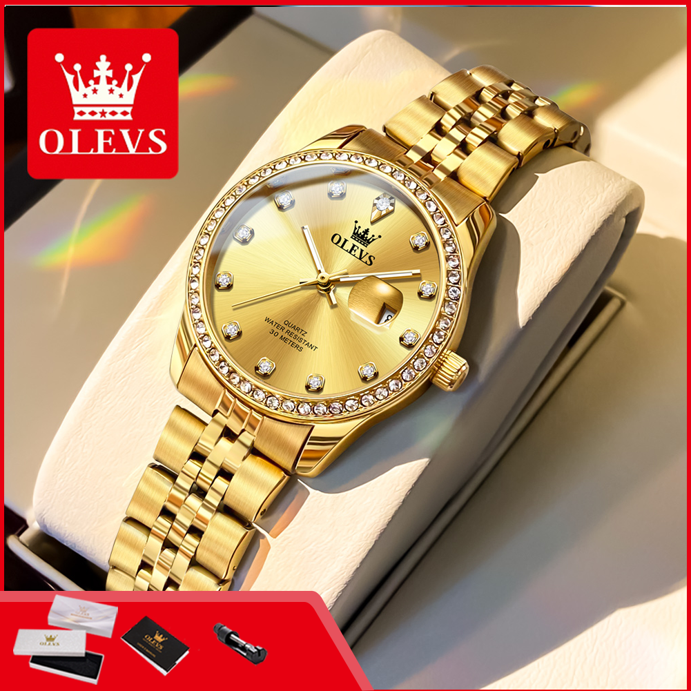 OLEVS 3629 Luxury Top Brand Qu - Luxury Watch Brand For Women บทวิจารณ์และราคา