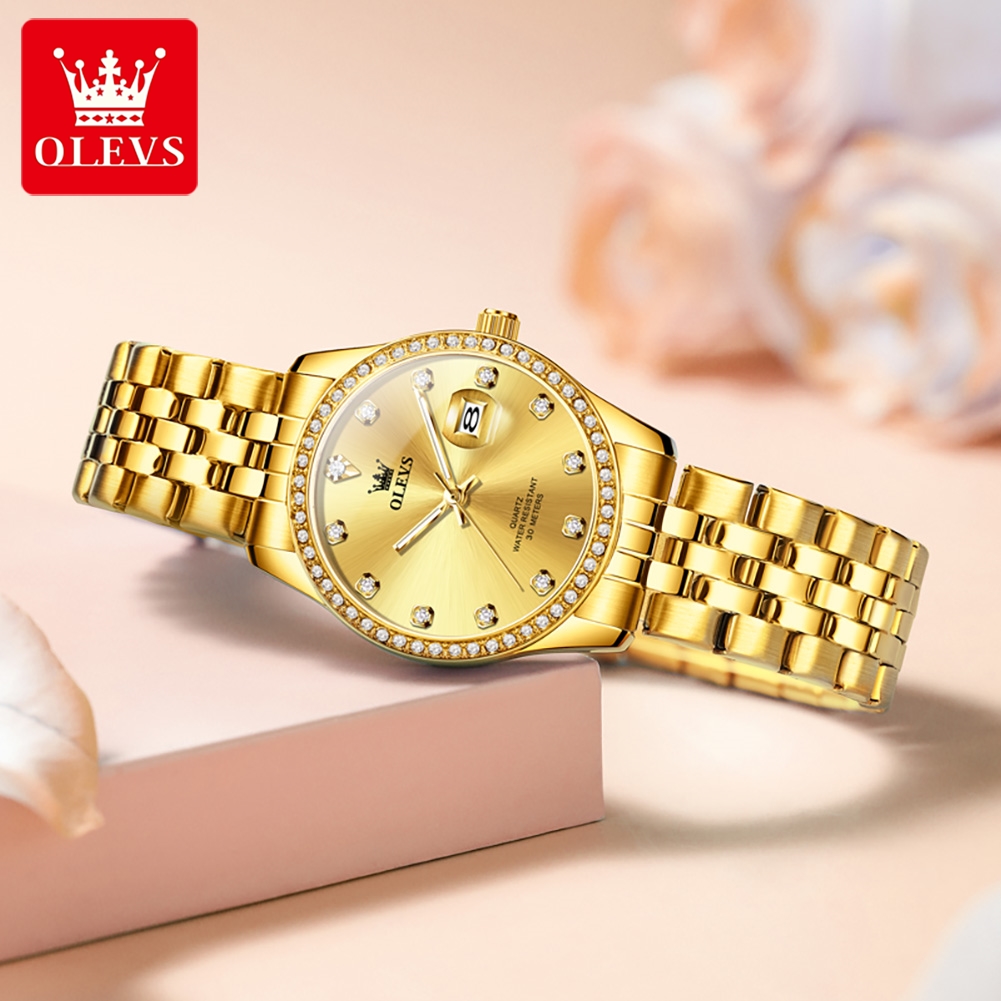 OLEVS 3629 Luxury Top Brand Qu - Luxury Watch Brand For Women บทวิจารณ์และราคา