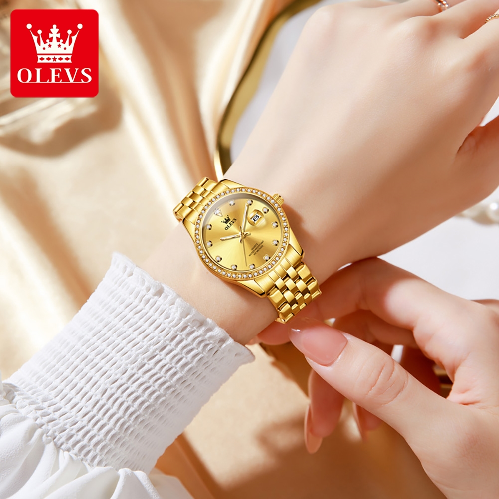 OLEVS 3629 Luxury Top Brand Qu - Luxury Watch Brand For Women บทวิจารณ์และราคา