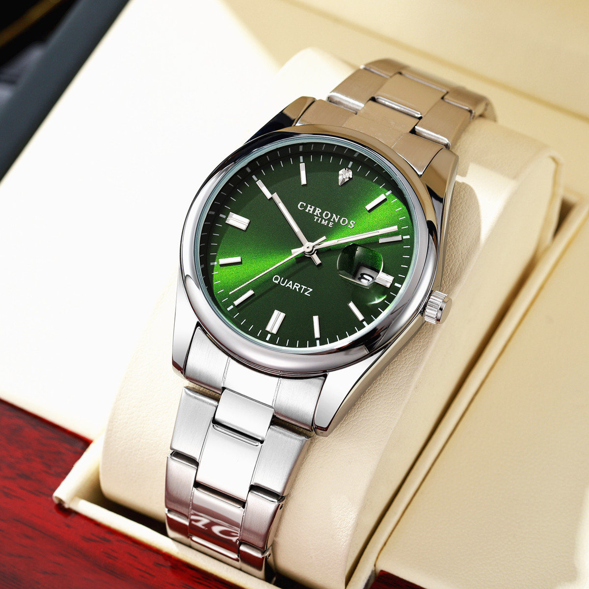 CHRONOS Top Brand Luxury Man W - Luxury Watch Mockup บทวิจารณ์และราคา