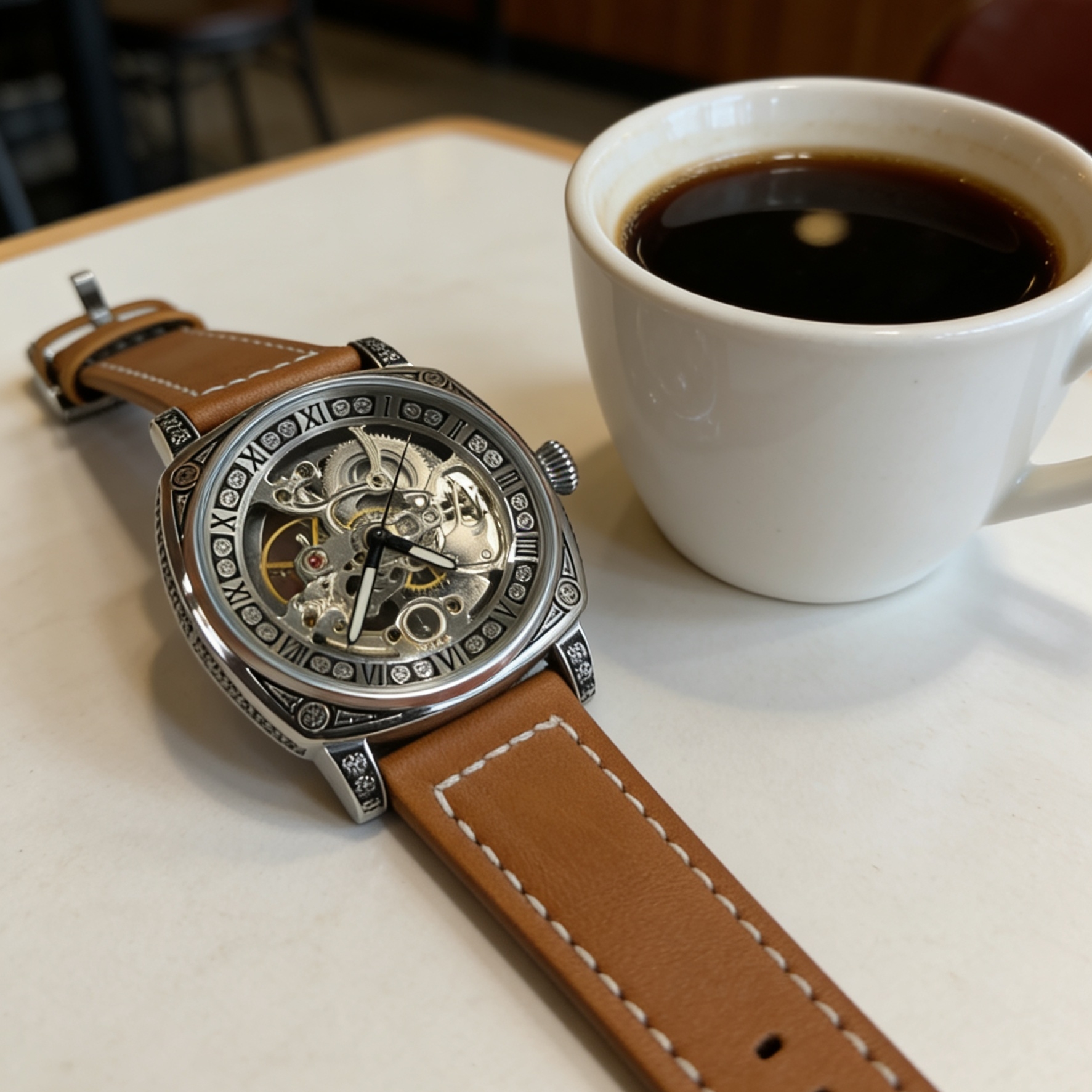 New Vintage Skeleton Mechanica - Luxury Watch It บทวิจารณ์และราคา