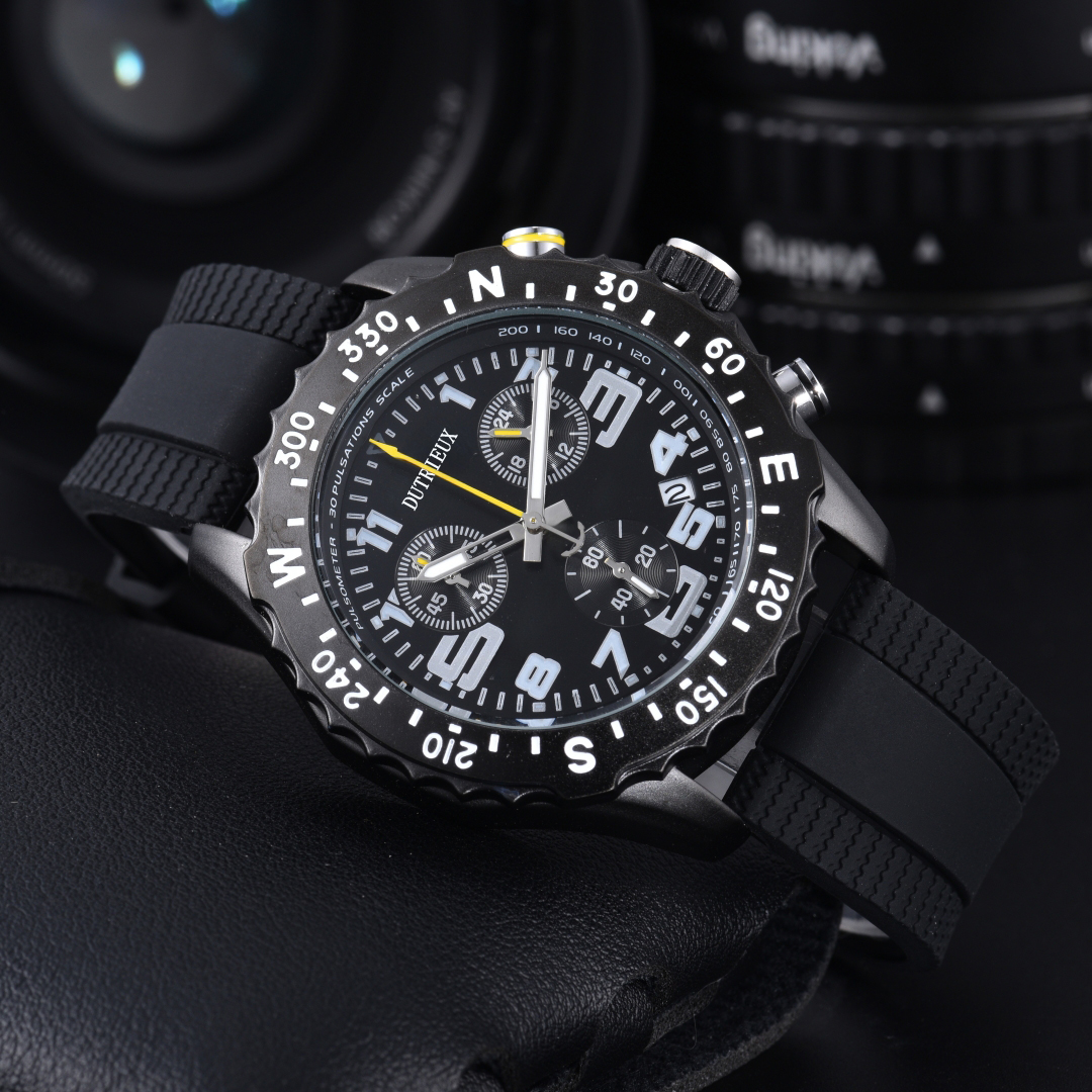Newly Design Rubber Strap Quar - Luxury Watch With Rubber Strap บทวิจารณ์และราคา
