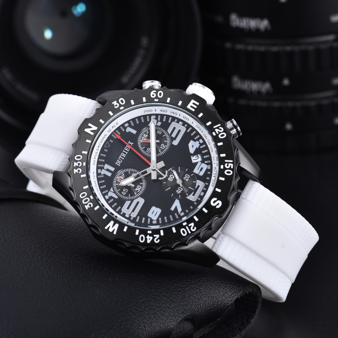 Newly Design Rubber Strap Quar - Luxury Watch With Rubber Strap บทวิจารณ์และราคา