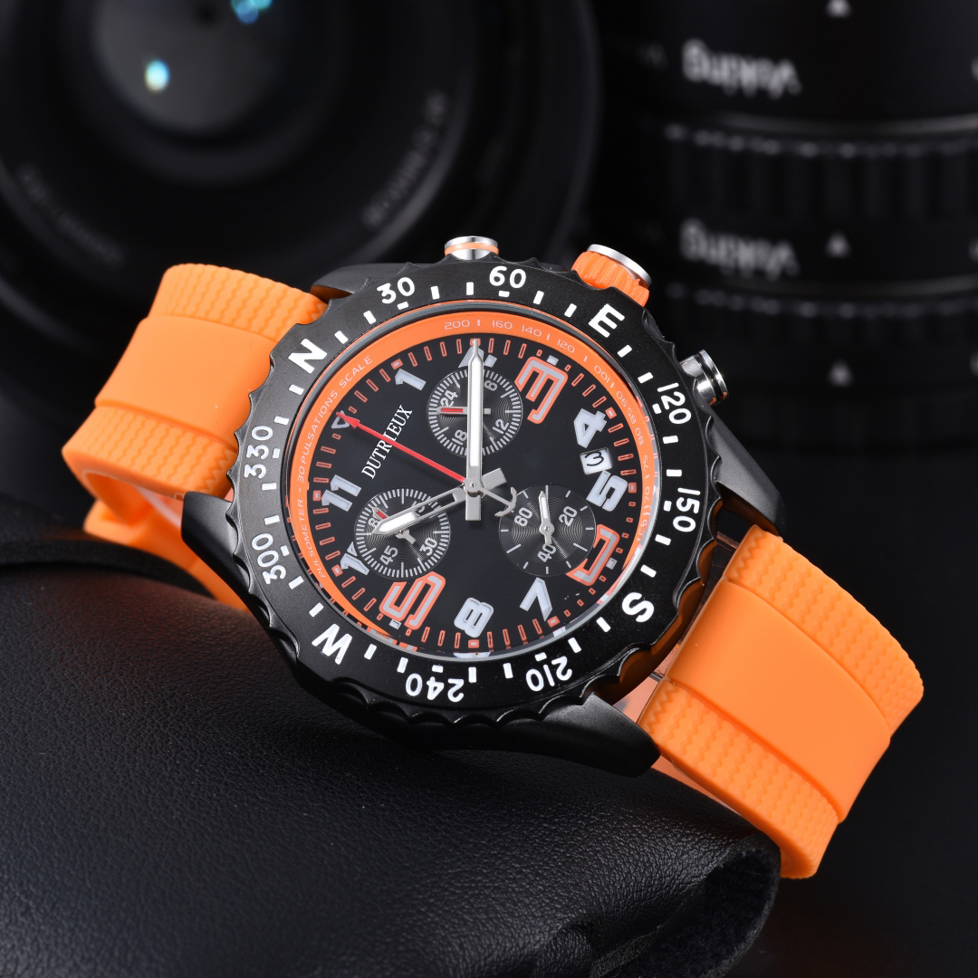 Newly Design Rubber Strap Quar - Luxury Watch With Rubber Strap บทวิจารณ์และราคา