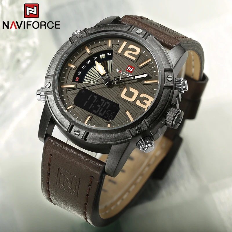 NAVIFORCE Top Brand Men Watch  - Luxury Watch Affordable บทวิจารณ์และราคา
