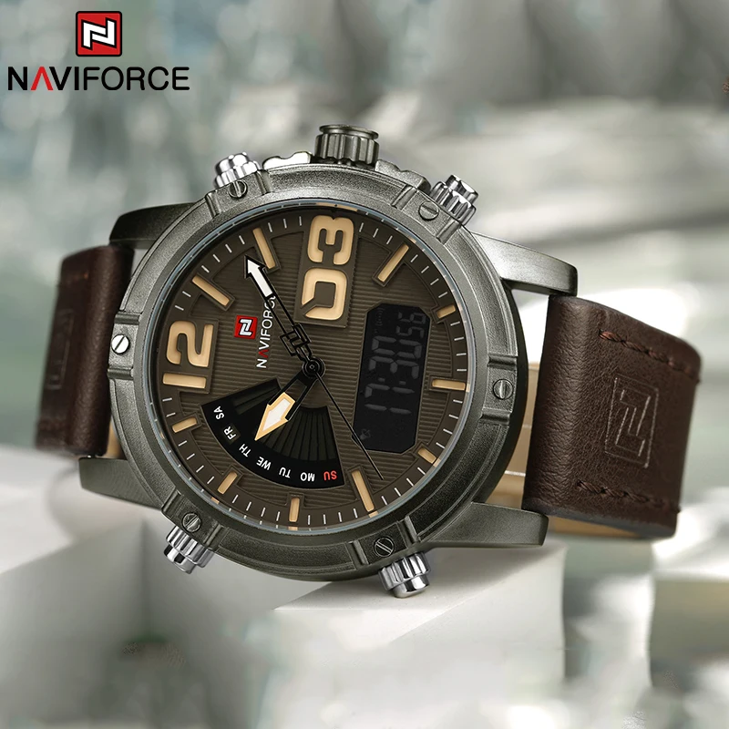 NAVIFORCE Top Brand Men Watch  - Luxury Watch Affordable บทวิจารณ์และราคา