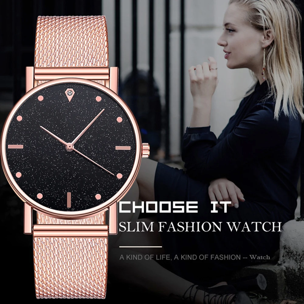 2025 New  Simple Silicone Band - Luxury Watch Gold And Black บทวิจารณ์และราคา
