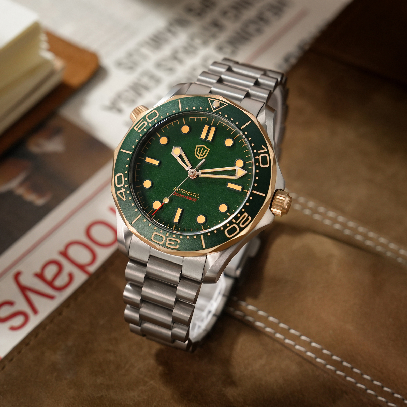 Watchdives WD007 V4 42Mm Titan - Luxury Watch And Bracelet บทวิจารณ์และราคา