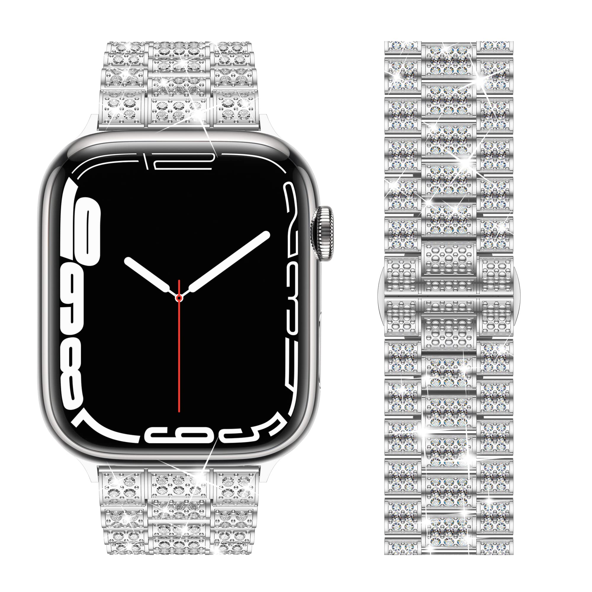 Diamond Strap for Apple Watch  - Apple Watch Luxury X บทวิจารณ์และราคา