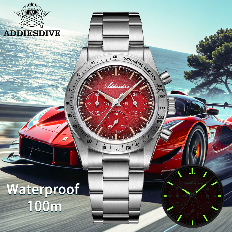 ADDIESDIVE AD2552 Chronograph  - Luxury Watch It บทวิจารณ์และราคา