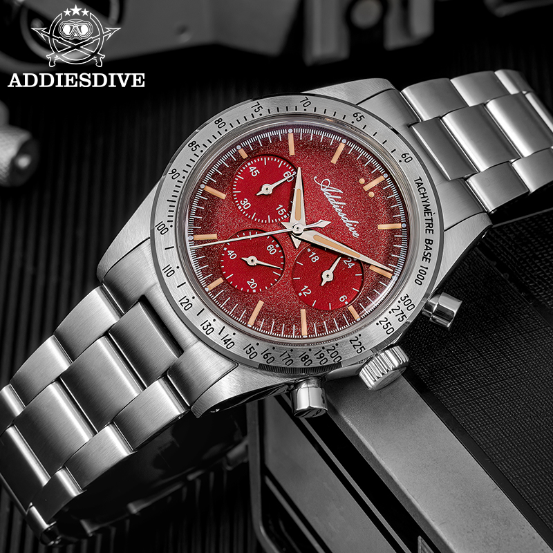 ADDIESDIVE AD2552 Chronograph  - Luxury Watch It บทวิจารณ์และราคา