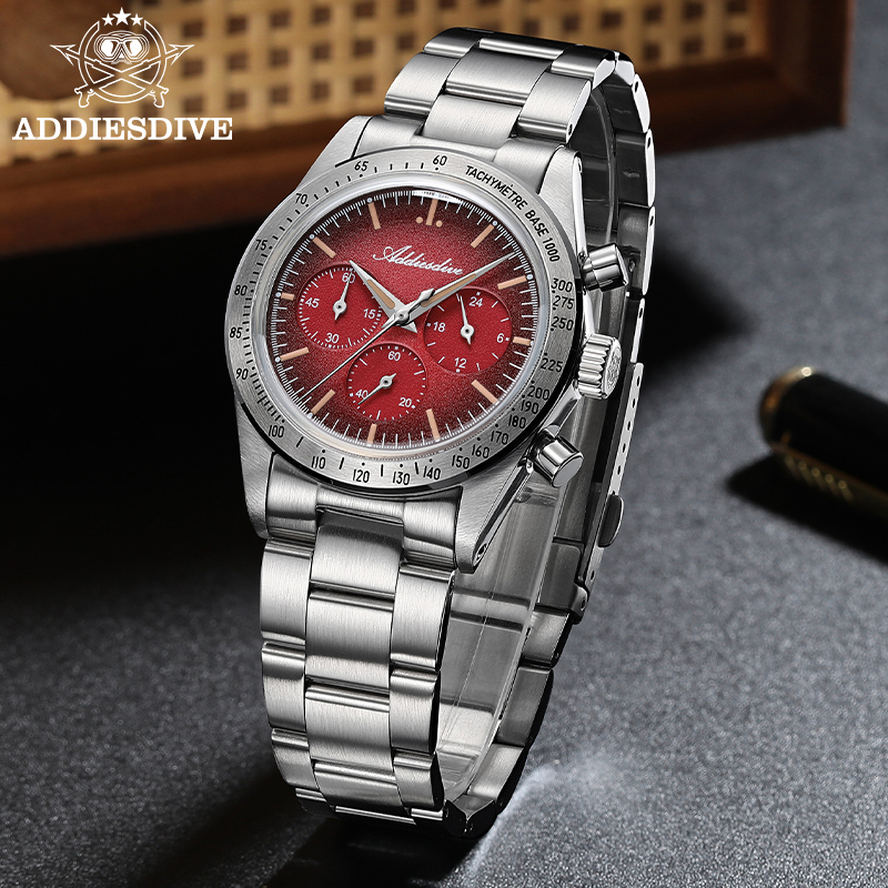 ADDIESDIVE AD2552 Chronograph  - Luxury Watch It บทวิจารณ์และราคา