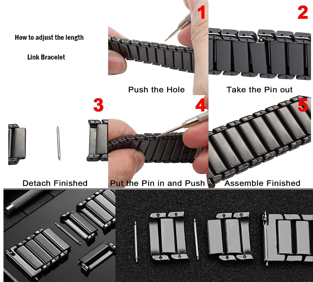 Ceramic Link bracelet for Appl - Luxury Watch Apple Bands บทวิจารณ์และราคา