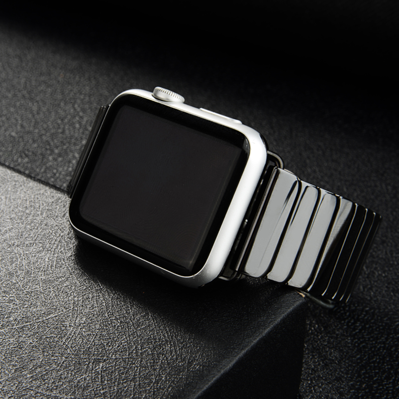 Ceramic Link bracelet for Appl - Luxury Watch Apple Bands บทวิจารณ์และราคา
