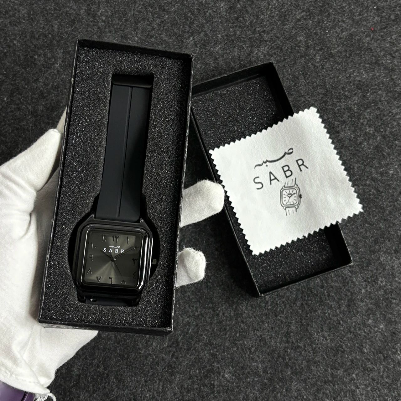 SABR Arabic Numeral Watch Men  - Luxury Watch With Rubber Strap บทวิจารณ์และราคา