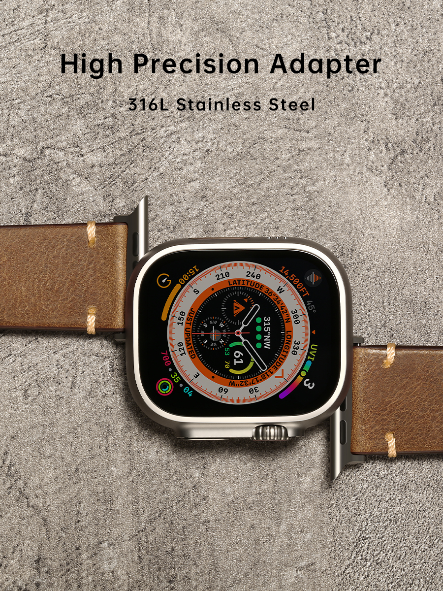 Luxury Leather Watch Strap for - Luxury Watch Apple Bands บทวิจารณ์และราคา