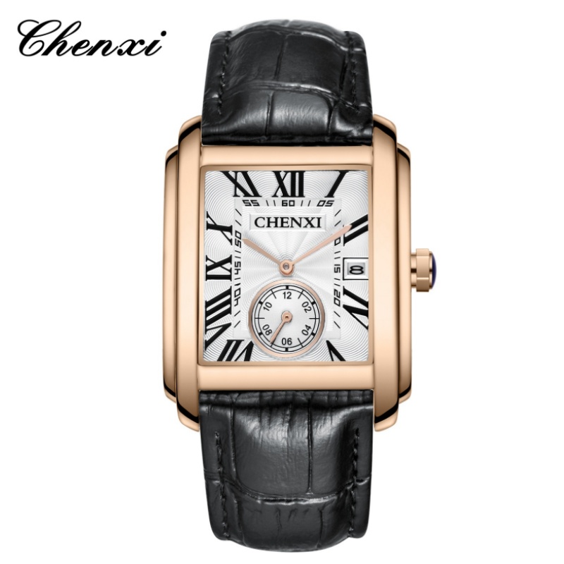 CHENXI 8216 Fashion Classic Sq - Luxury Watch Mockup บทวิจารณ์และราคา