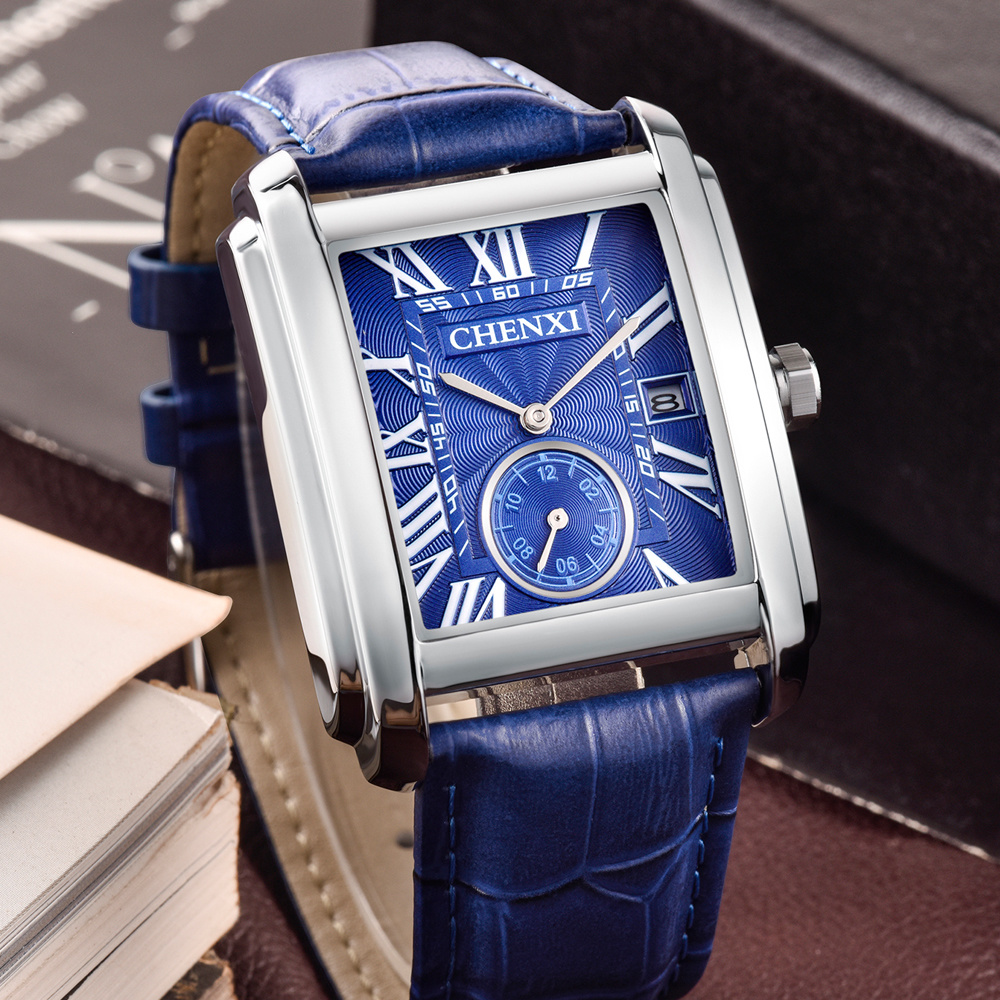 CHENXI 8216 Fashion Classic Sq - Luxury Watch Mockup บทวิจารณ์และราคา